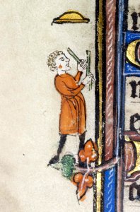 French - Jousting and Juggling - Walters W1045V - Detail A