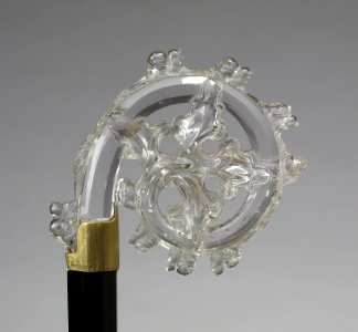 French - Head of a Crozier - Walters 4162 - Back