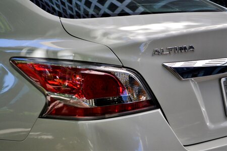 Break light hood trunk