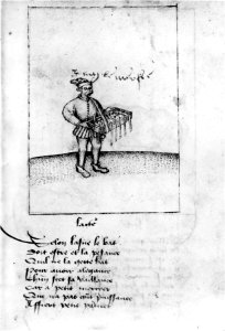 French - Leaf from Proverbes en rimes - Walters W31341R