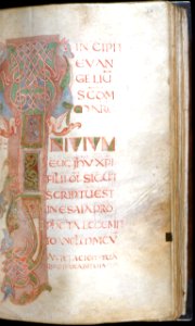 French - Leaf from Gospels - Walters W356R - Open Obverse