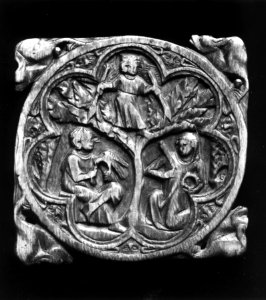 French - Mirror Case with the God of Love - Walters 71265