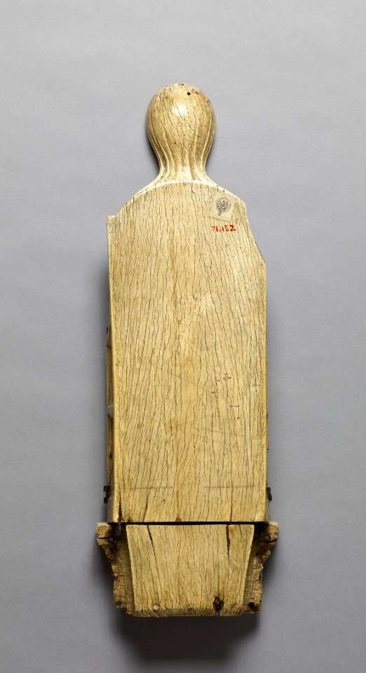 French - Opening Madonna Triptych - Walters 71152 - Back