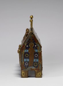French - Reliquary Shrine with Christ and Apostles - Walters 44106 - Side B
