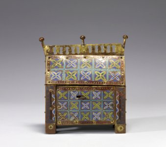 French - Reliquary Shrine with the Adoration of the Magi - Walters 44288 - Side C
