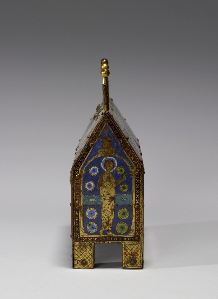 French - Reliquary Shrine of St Martial - Walters 44119 - Side B