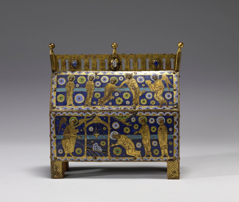 French - Reliquary Shrine of St Martial - Walters 44119 - Side A