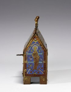 French - Reliquary Shrine with the Adoration of the Magi - Walters 44288 - Side B