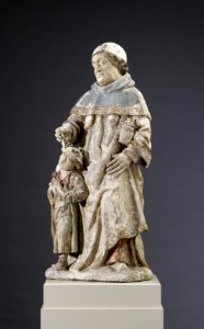 French - Saint Damian - Walters 27285 - Three Quarter Left