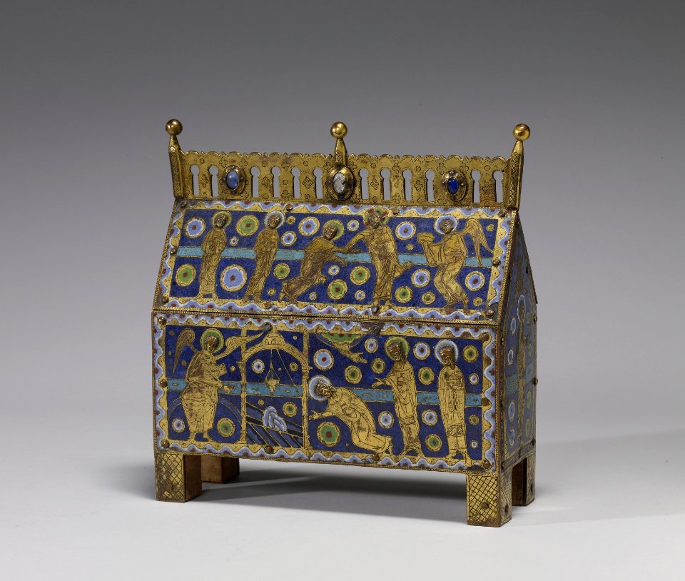 French - Reliquary Shrine of St Martial - Walters 44119 - Three Quarter