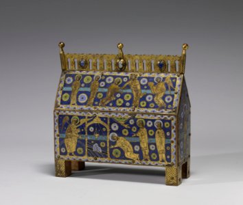 French - Reliquary Shrine of St Martial - Walters 44119 - Three Quarter