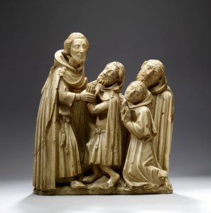 French - Saint Elzéar Curing the Lepers - Walters 2716