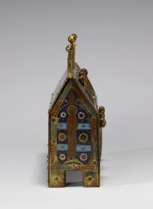 French - Reliquary Shrine with Christ and Apostles - Walters 44106 - Side D