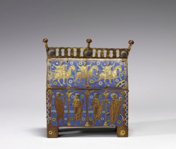 French - Reliquary Shrine with the Adoration of the Magi - Walters 44288 - Side A