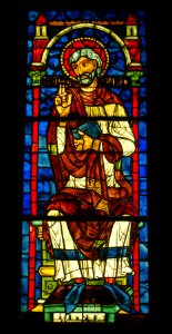 French - Stained Glass Window with an Apostle or Ancestor of Christ - Walters 4639