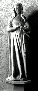 French - Statue of a Female Saint - Walters 27540