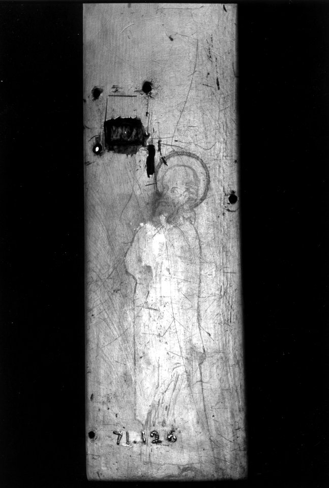 French - Saints and Censing Angel - Walters 71126 - Reverse