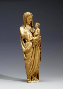 French - Virgin and Child - Walters 71239 - Three Quarter Right