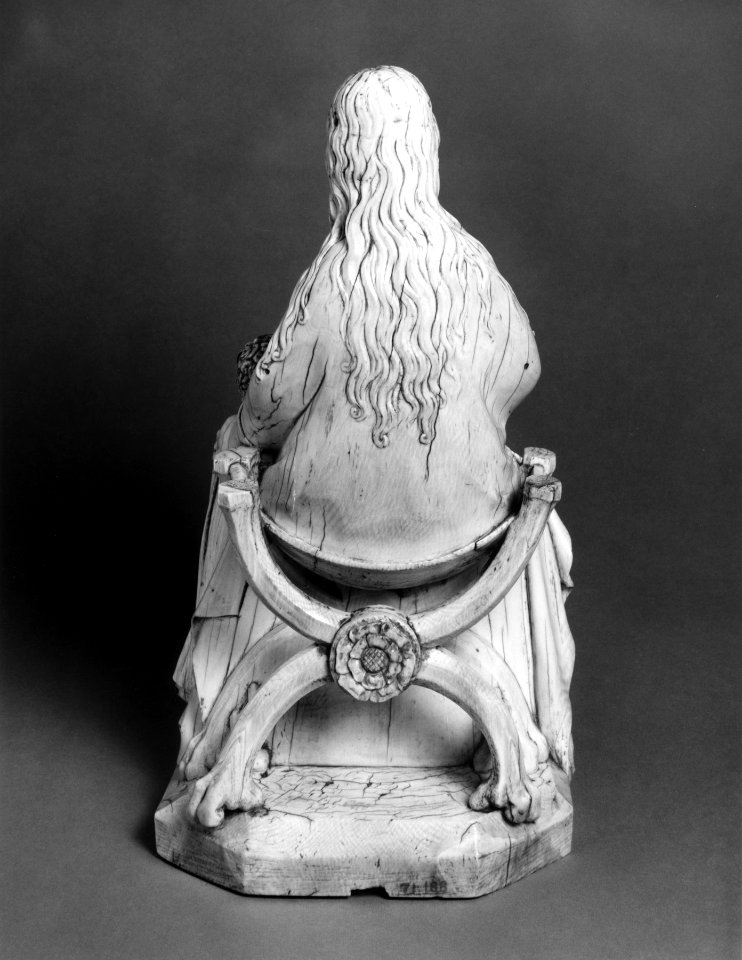 French - Virgin and Child - Walters 71188 - Back