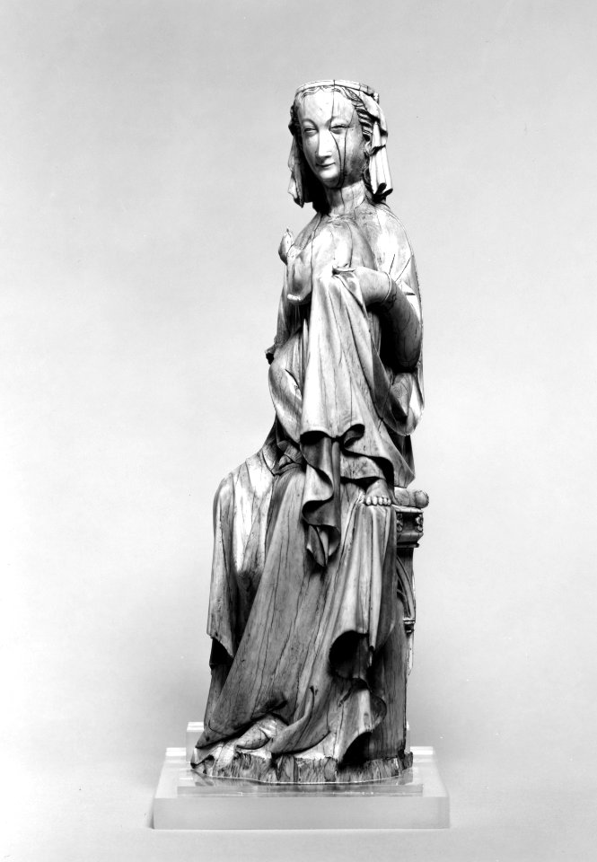 French - Virgin and Child - Walters 71243 - Three Quarter