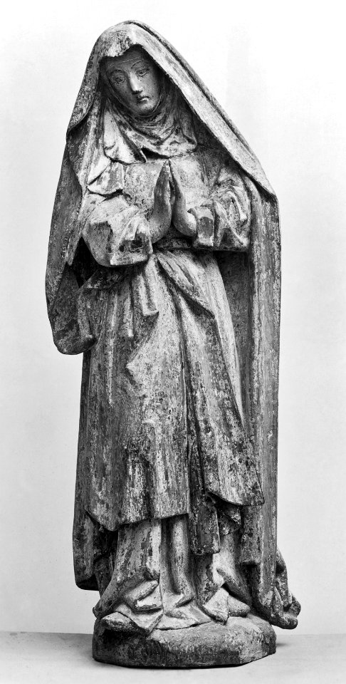 French - Virgin from a Crucifixion Group - Walters 27298