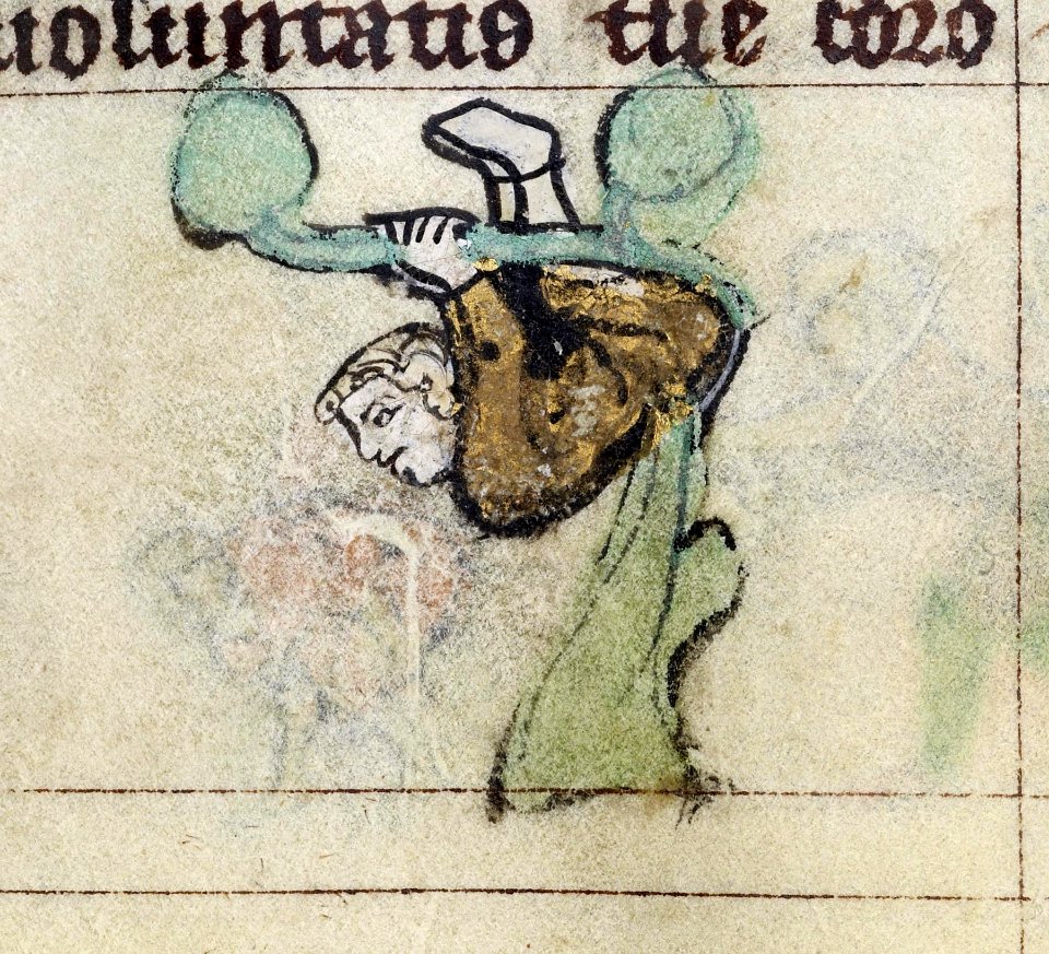 French - Youth Swinging from a Tree - Walters W8876R - Detail A
