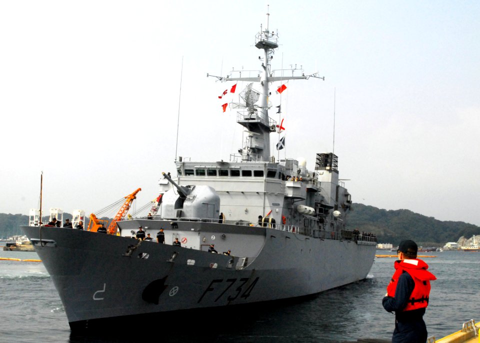 French frigate Vendémiaire (F734)