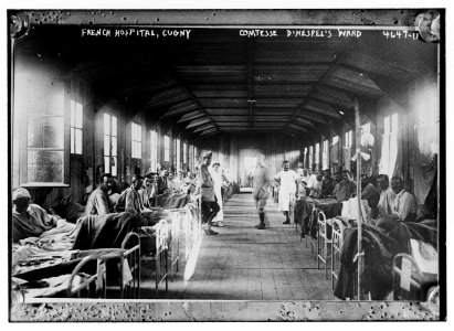 French Hospital, Cugny - Comtesse d'Hespel's Ward LCCN2014707376