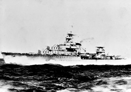 French cruiser Émile Bertin underway before the Second World War