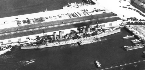 French cruiser Edgar Quinet 80-G-416378
