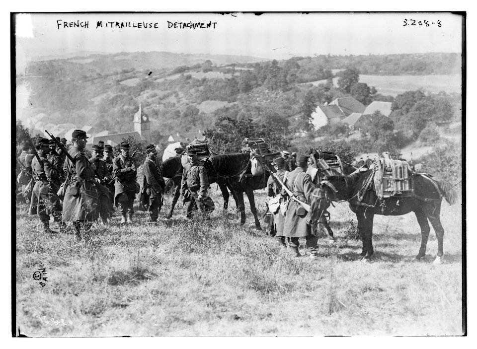 French Mitrailleuse Detachment LCCN2014697185