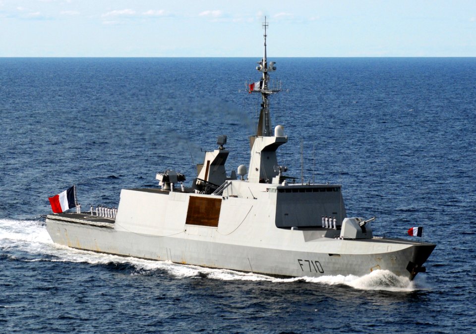 French frigate La Fayette (F-710)