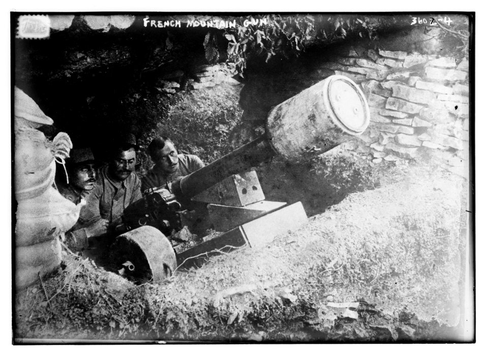 French mountain gun LCCN2014699840
