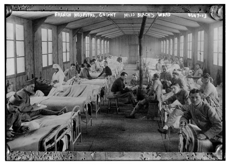 French hospital, Cugny - Miss Black's ward LCCN2014707378