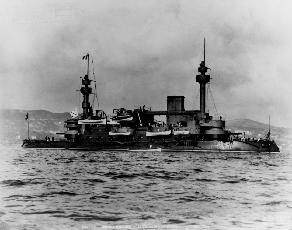 French ironclad Hoche NH 88809