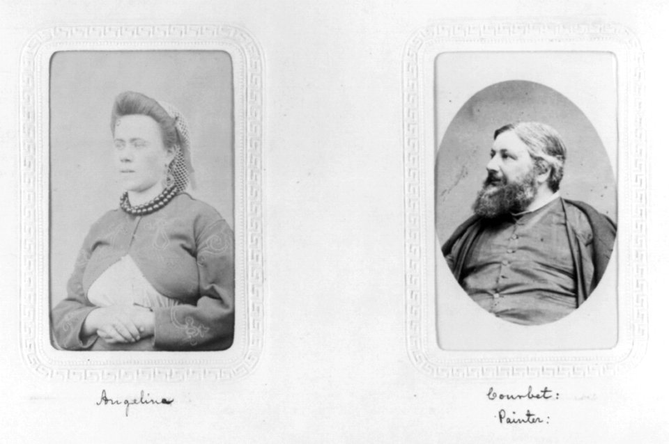 French political leaders, and revolutionaries who took part in the Paris Commune of 1871- Angelina (and) Courbet- Painter LCCN2004670809