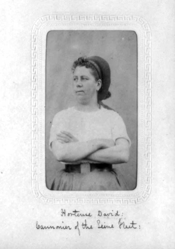 French political leaders, and revolutionaries who took part in the Paris Commune of 1871- Hortense David, Cannonier of the Seine Fleet LCCN2004670812