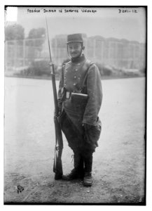 French soldier in service uniform LCCN2014697123