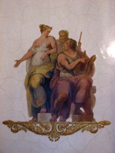 Fresco on the theme of the Homeric epics 01