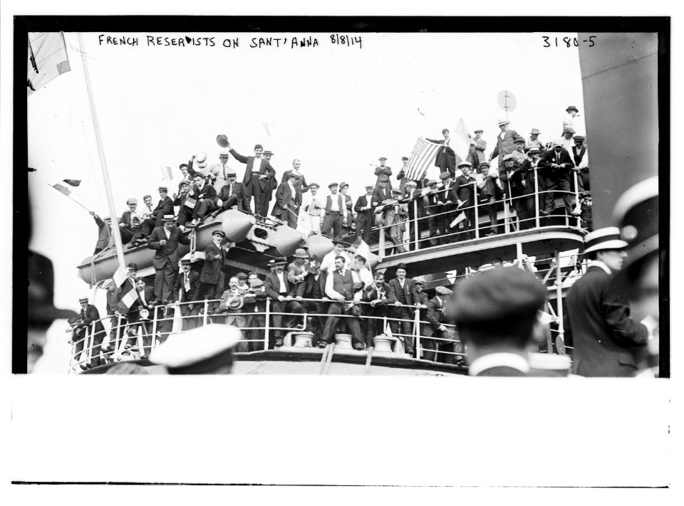 French Reservists on SANTA ANNA, 8-14 LCCN2014696967
