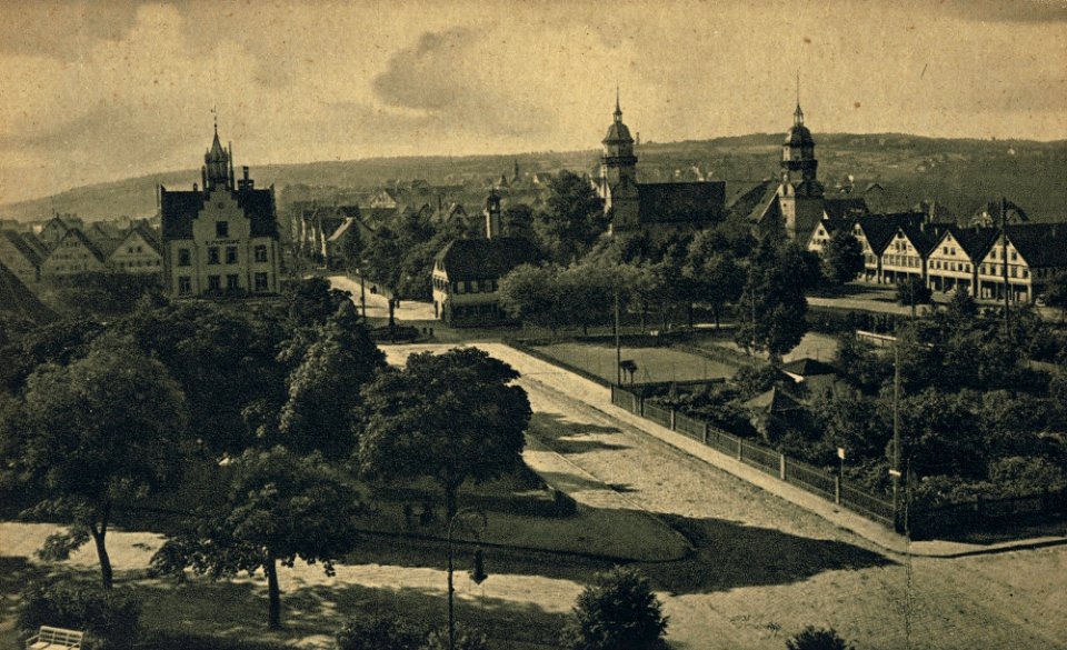 Freudenstadt Marktplatz um 1900