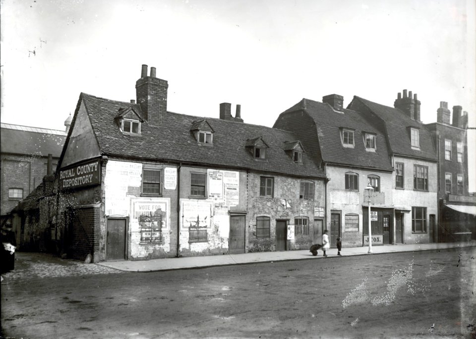 Friar Street, Reading, north side, c. 1896