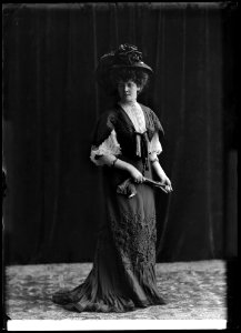 Frida Winnerstrand as Odette in Herkulespillerna at Vasateatern 1907 - SMV - GV096