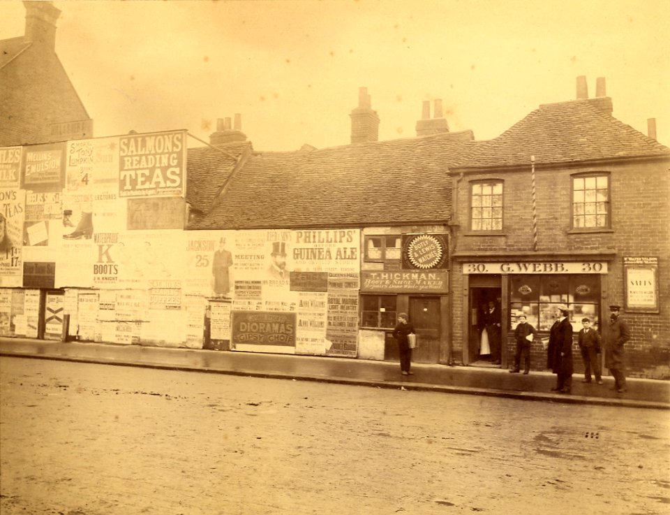 Friar Street, Reading, north side, c. 1893