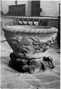 Freudenstadt Taufstein 1890