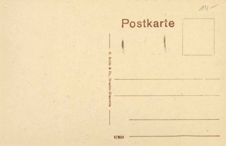 Freyburg, Unstrut, Sachsen-Anhalt - Marktplatz (back) (Zeno Ansichtskarten)