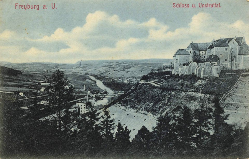 Freyburg, Unstrut, Sachsen-Anhalt - Schloss Neuenburg und Unstruttal (Zeno Ansichtskarten)
