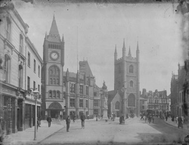 Friar Street, Reading, c. 1900 photo