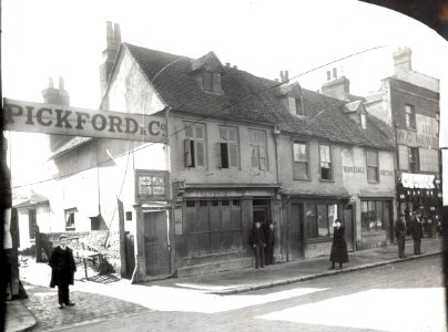 Friar Street, Reading, south side, c. 1894 photo