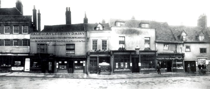 Friar Street, Reading, south side, 1894 photo